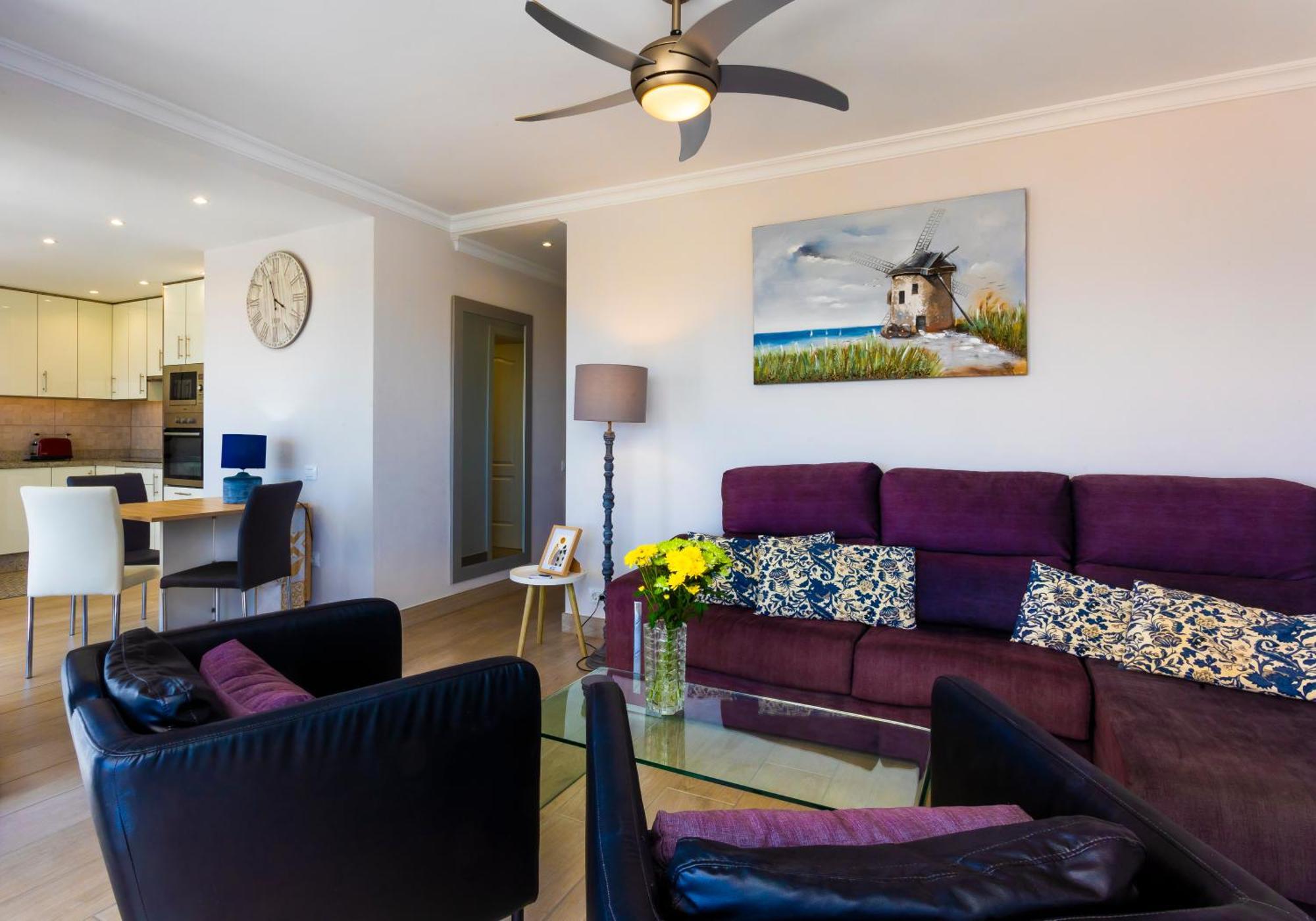 Ocean Panorama - 3 Ac Bedrooms, Private Garage, New Pool, 2 Bathrooms, Tv Channels アカンティラド・デ・ロス・ヒガンテス エクステリア 写真